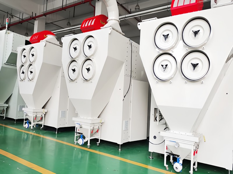 Lithium battery dust removal